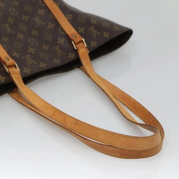 LOUIS VUITTON Monogram Sac Shopping Tote Bag LV Auth - Picture 8 of 16